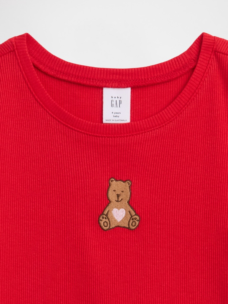babyGap Ribbed Crewneck T-Shirt