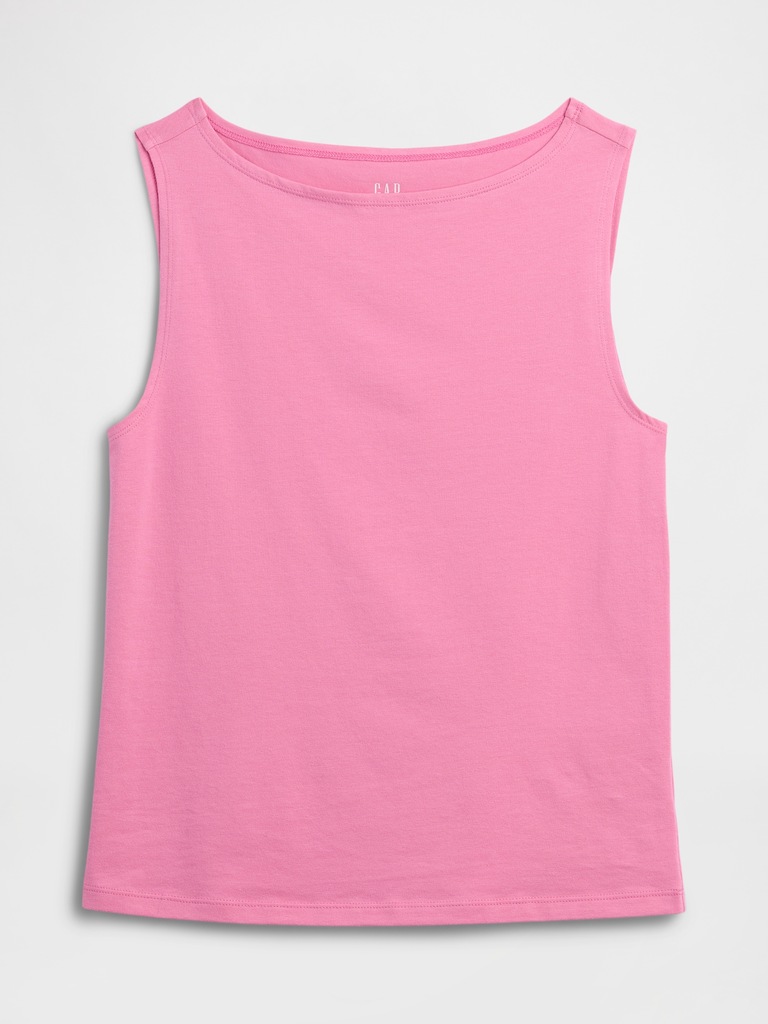Boatneck Tank Top