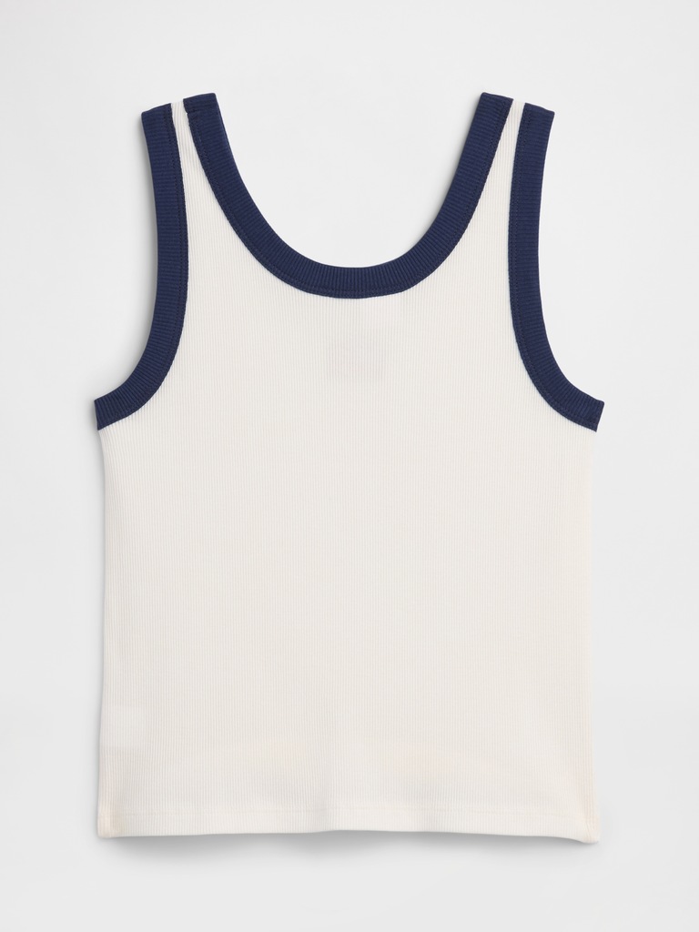Kids Ribbed Tank Top