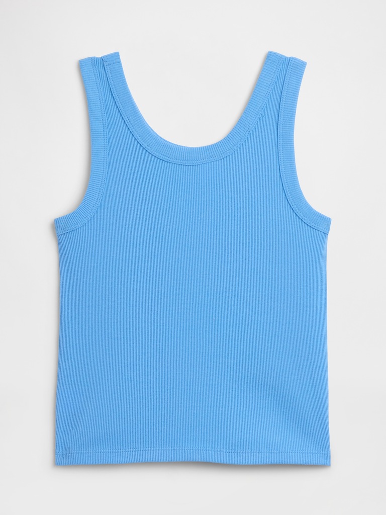Kids Ribbed Tank Top