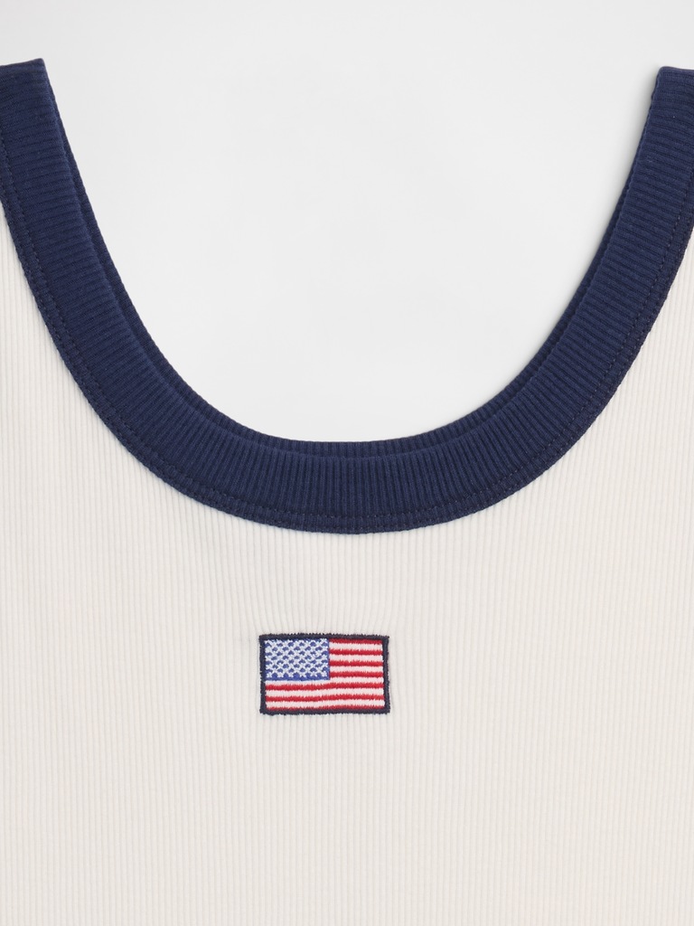 Kids Ribbed Tank Top