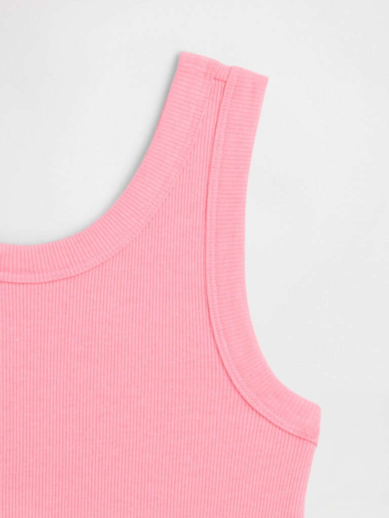Kids Ribbed Tank Top