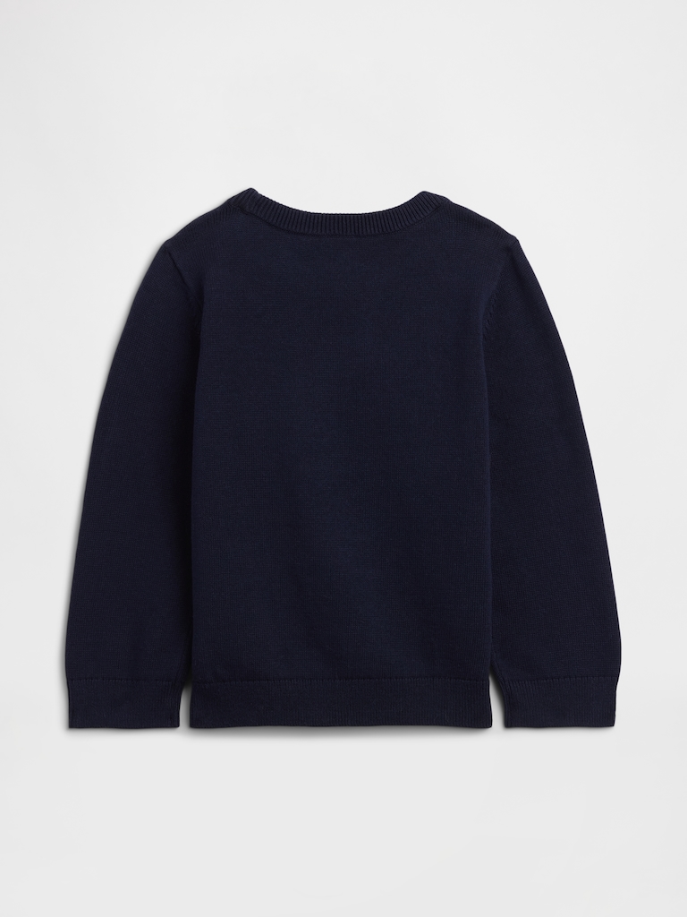 babyGap Americana Crewneck Sweater