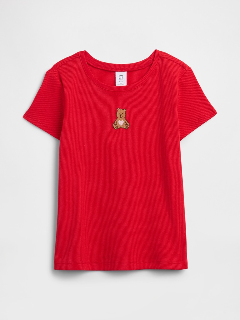 babyGap Ribbed Crewneck T-Shirt