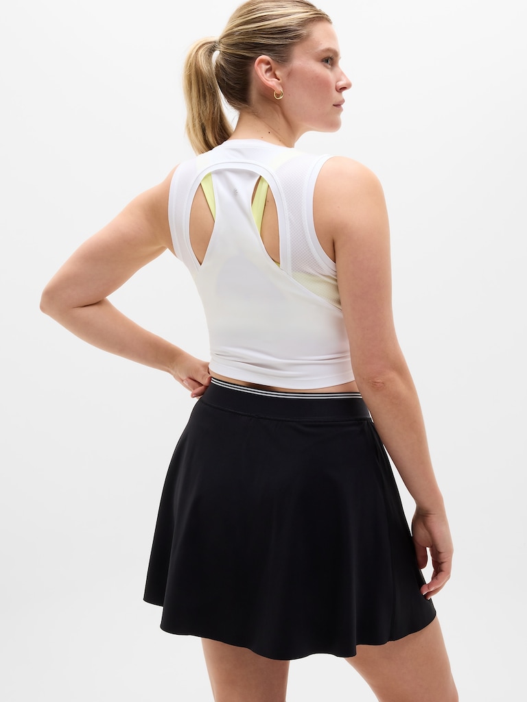 Ace A-Line Tipped 15.5" Skort