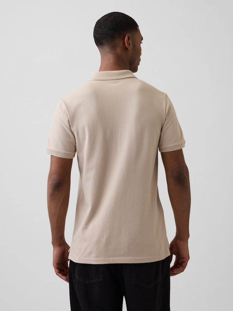 Pique Polo Shirt