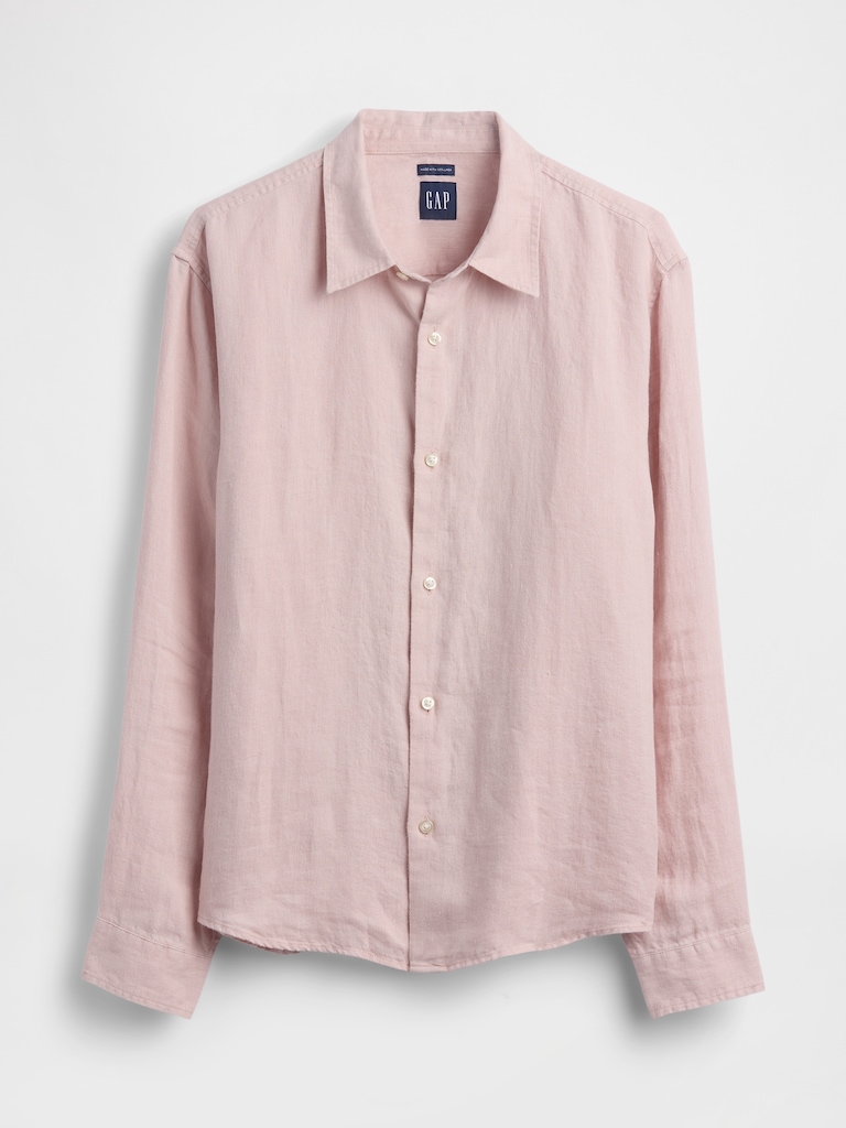 100% Linen Relaxed Shirt