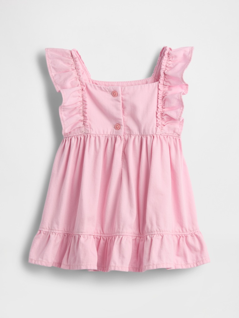 Baby Denim Heart Skirtall