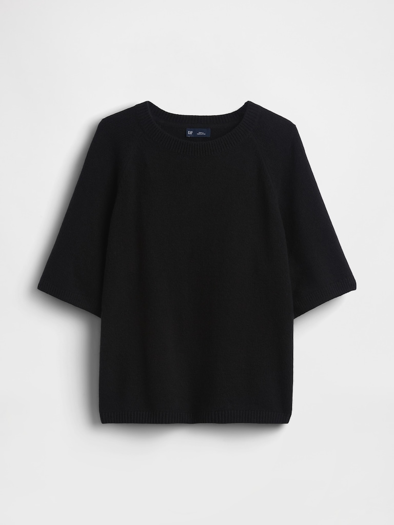CashSoft Raglan Sweater T-Shirt