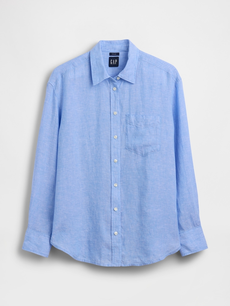 100% Linen Oversized Shirt