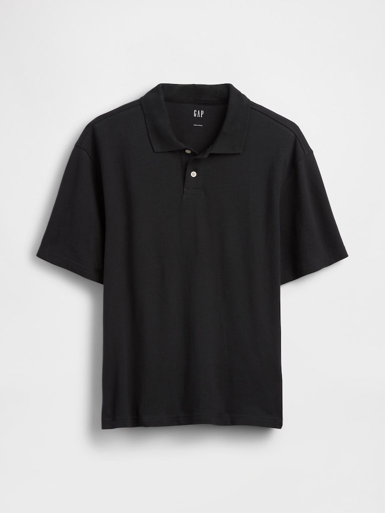 Relaxed Pique Polo