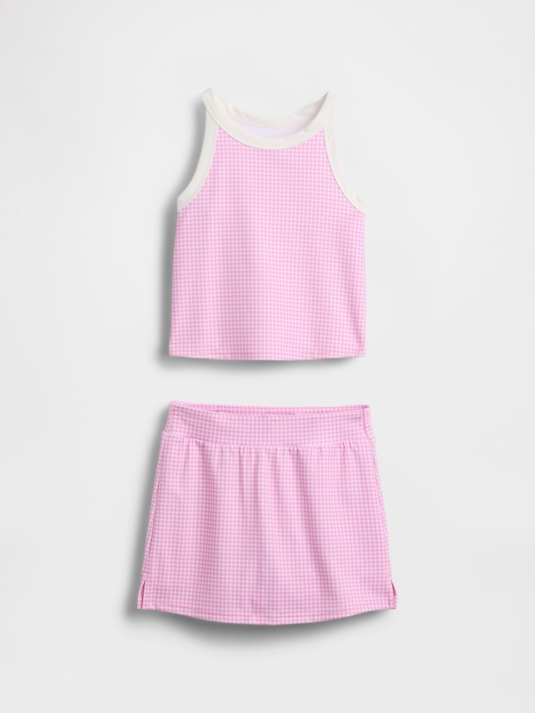 Kids Active Skort Outfit Set