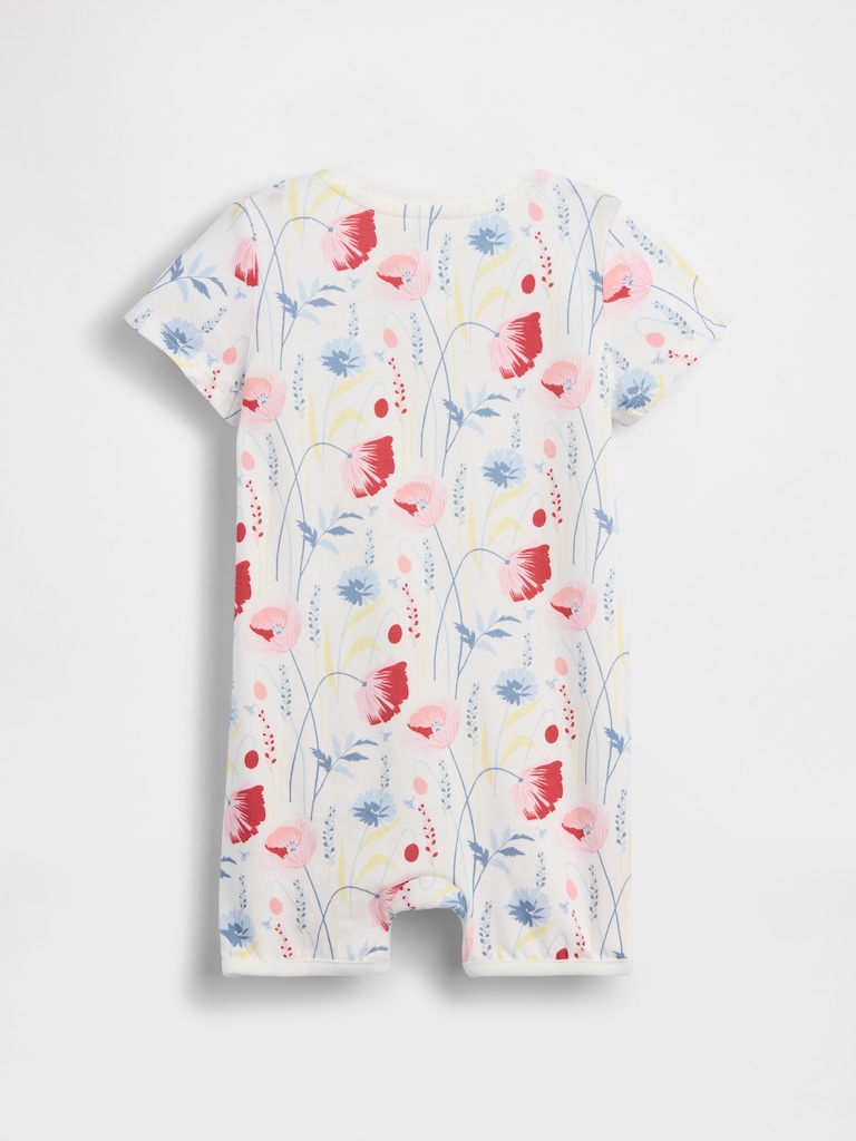 Baby First Favorites Organic Cotton Shorty One-Piece