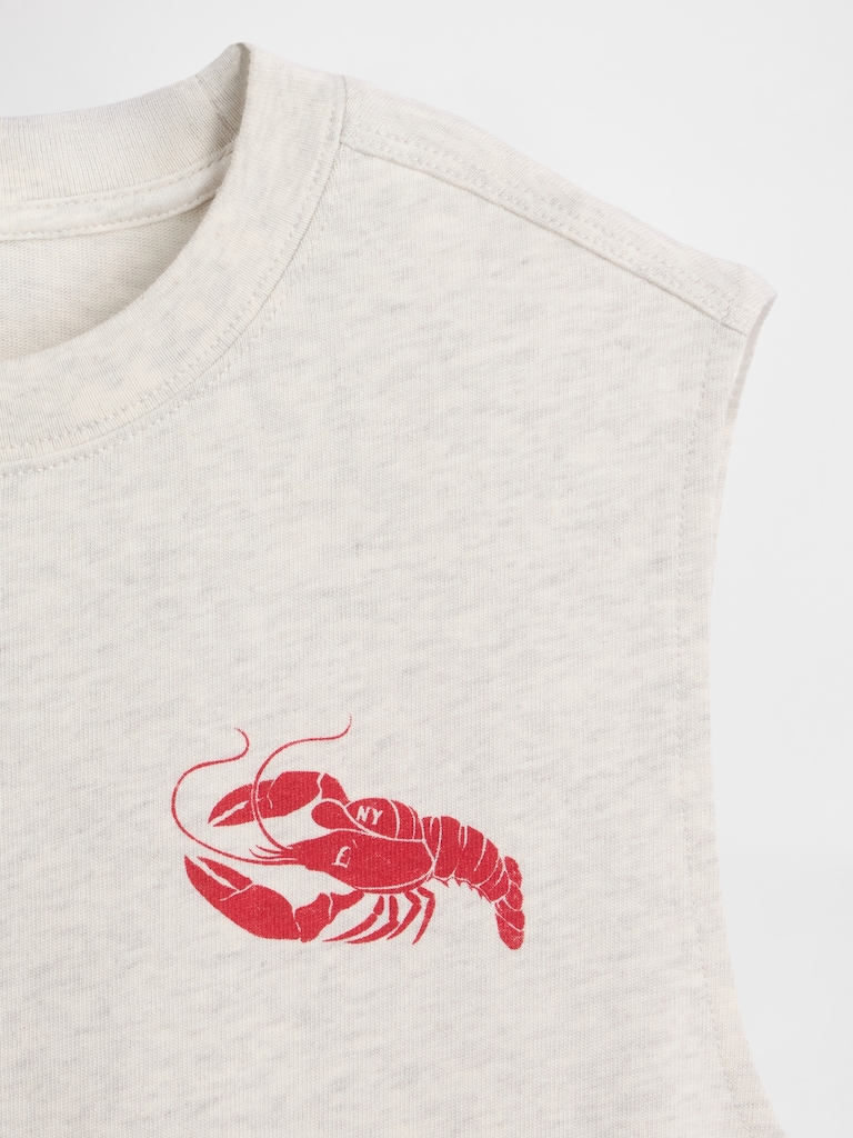 Kids Graphic Muscle Tank Top