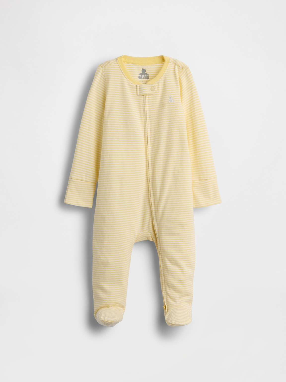 Baby Organic Cotton Footed Zip One-Piece