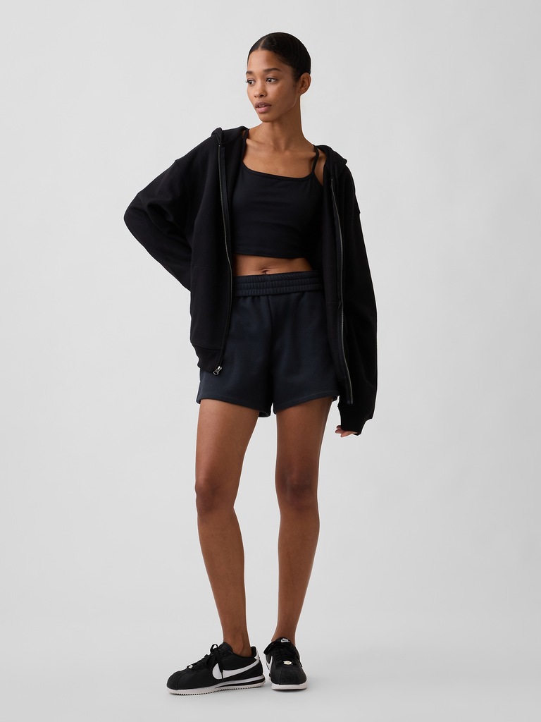 Adult Vintage Soft Oversized Zip Hoodie