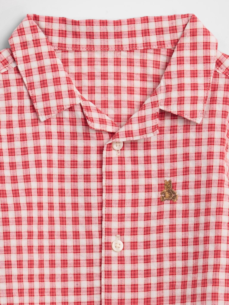 babyGap Brannan Bear Seersucker Vacay Shirt