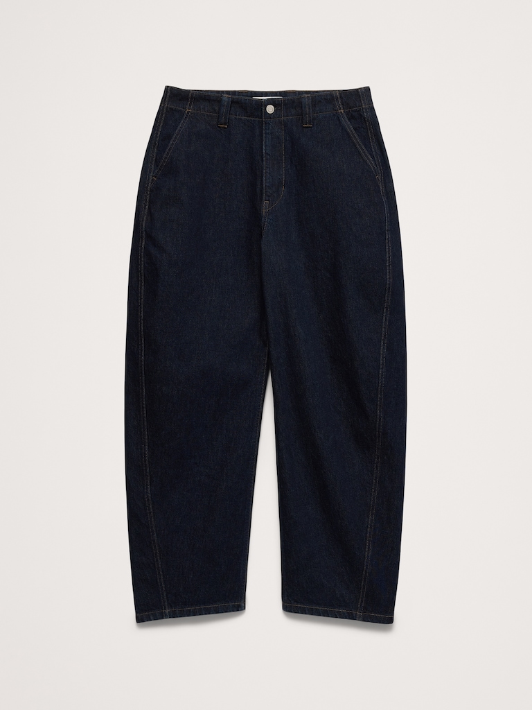 Loose Twisted Seam Jean