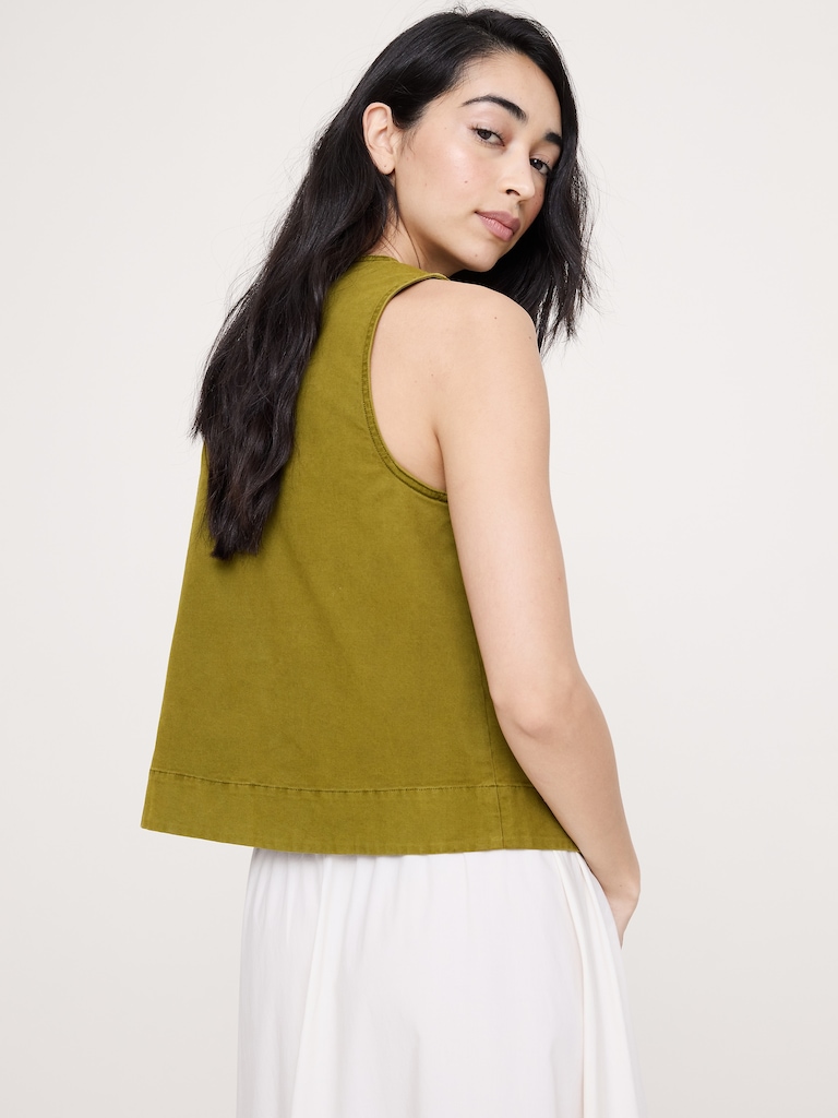 Cotton Canvas Tank