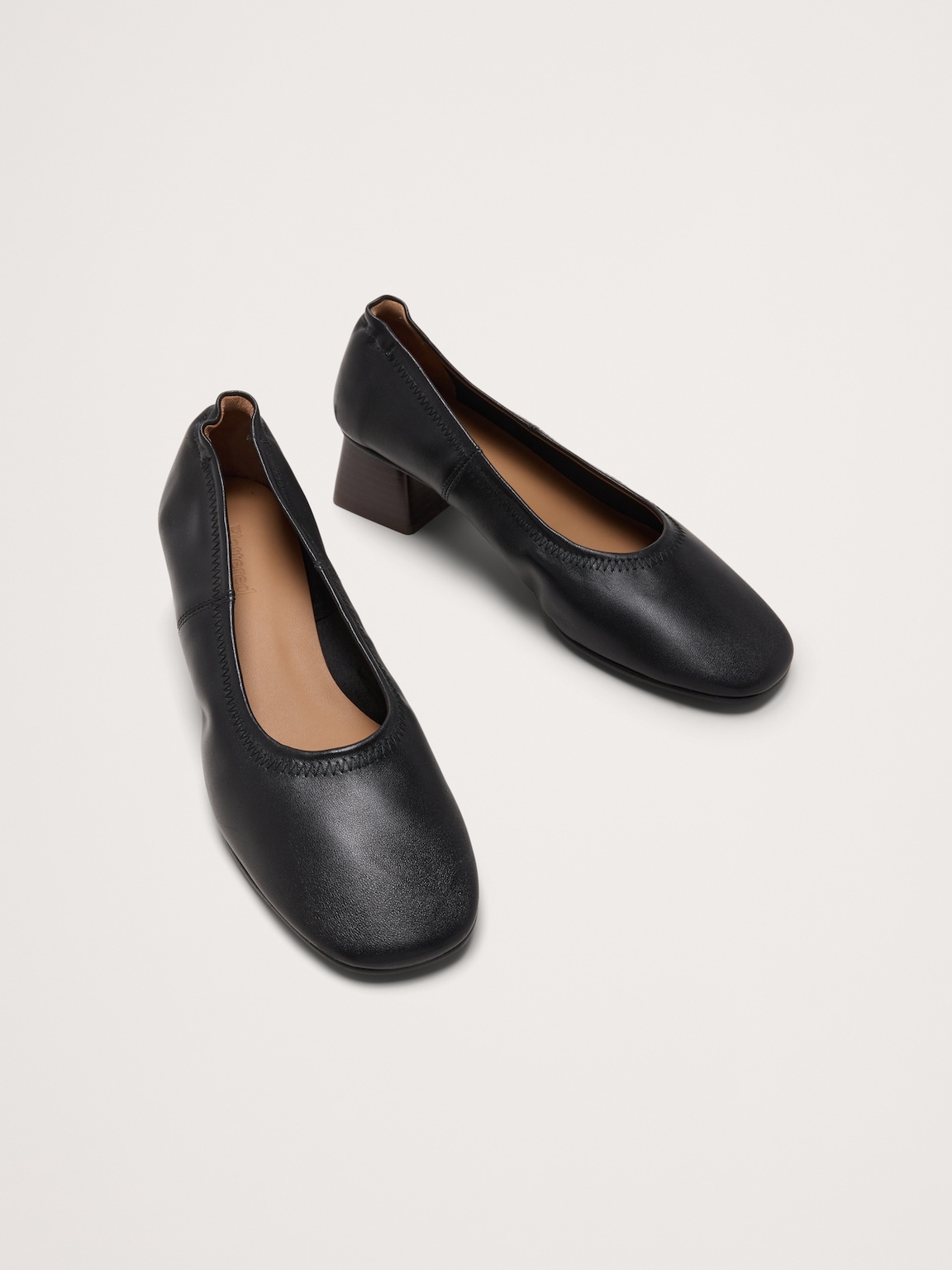 Zac Leather Heel by Flattered