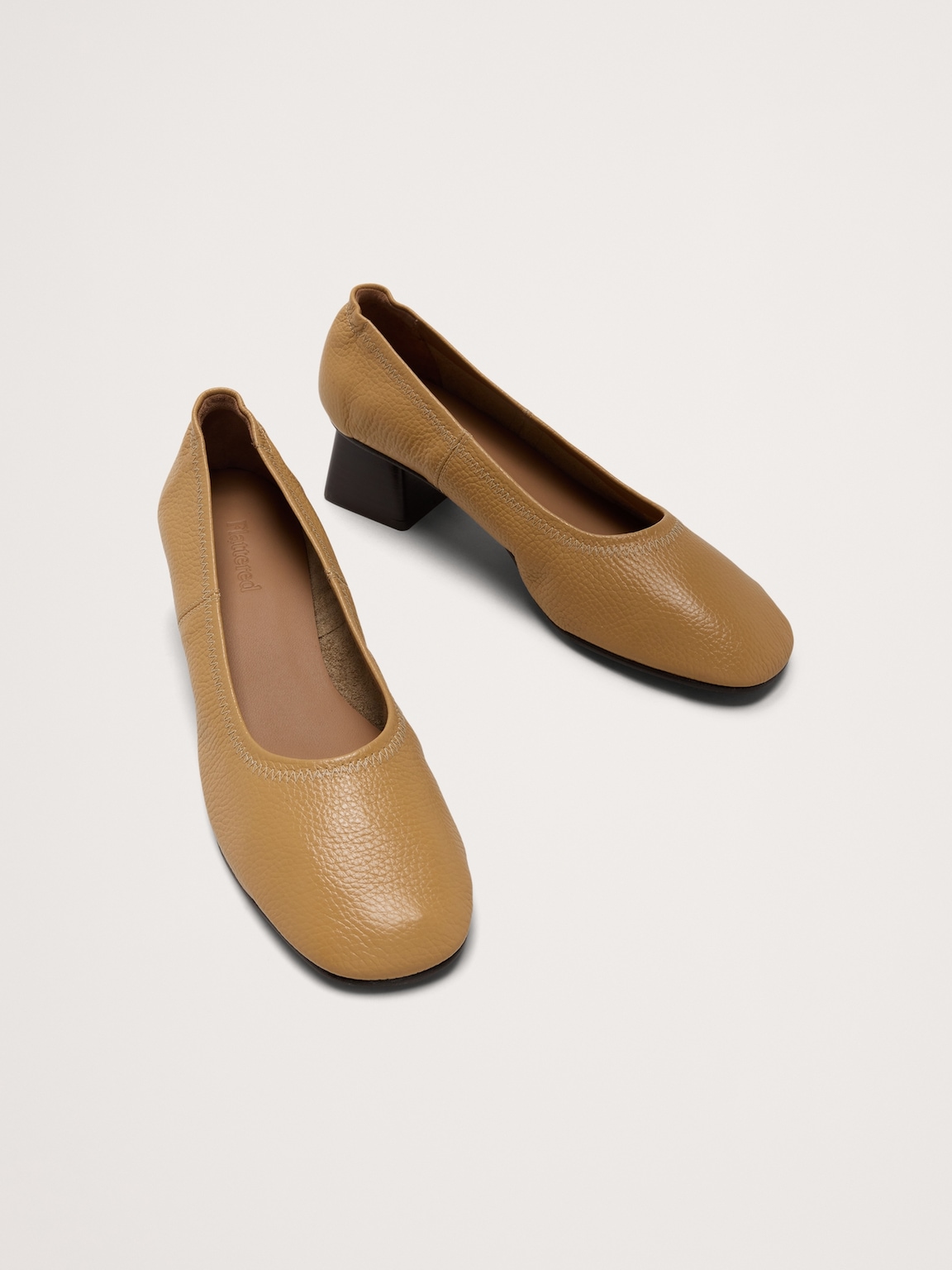 Zac Leather Heel by Flattered