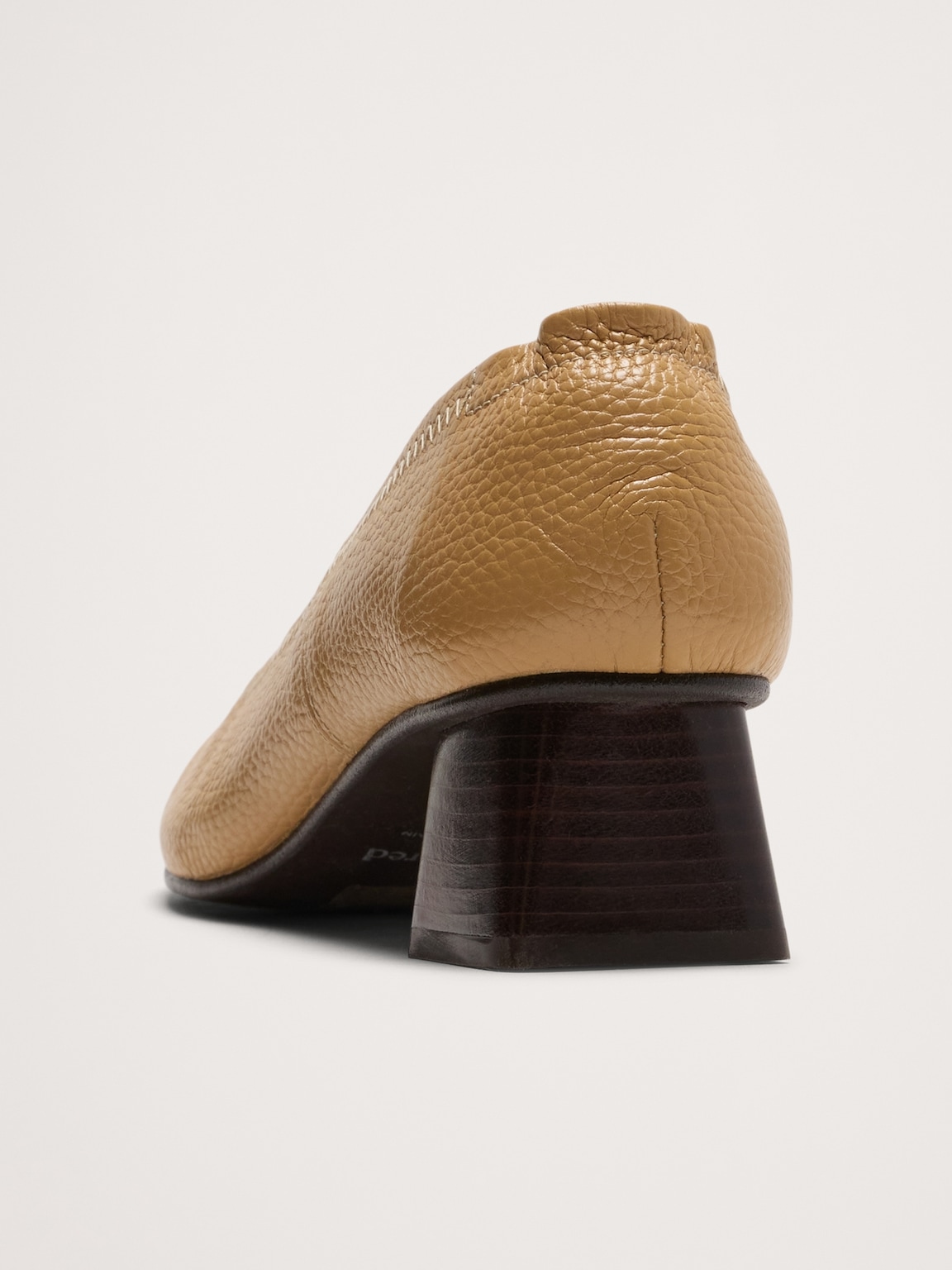 Zac Leather Heel by Flattered