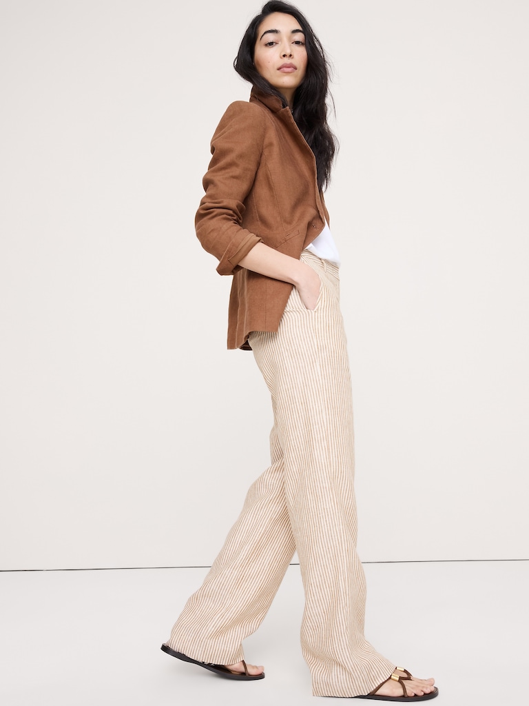 The Everyday Wide-Leg Pant in Linen