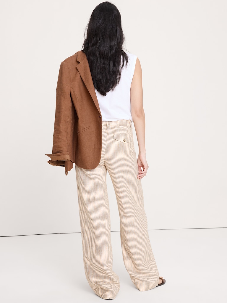 The Everyday Wide-Leg Pant in Linen