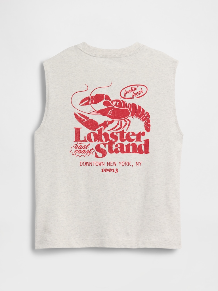 Kids Graphic Muscle Tank Top