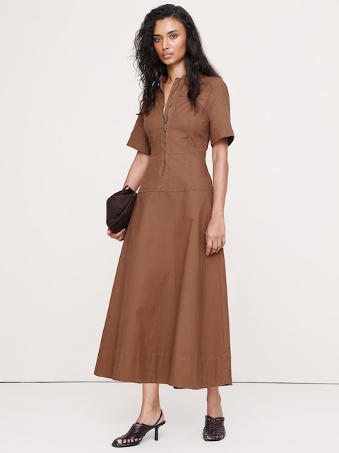 Women's Brown Dresses & Jumpsuits | Banana Republic Women's Brown Dresses & Jumpsuits | Banana Republic