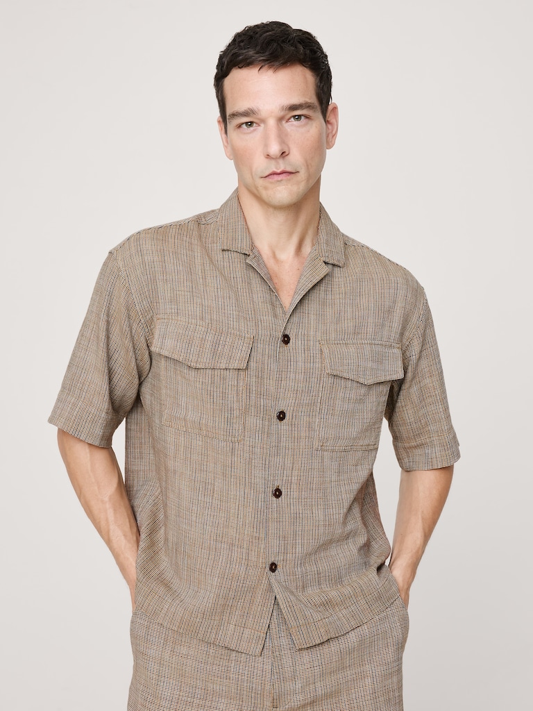 Relaxed-Fit Cotton Resort Shirt