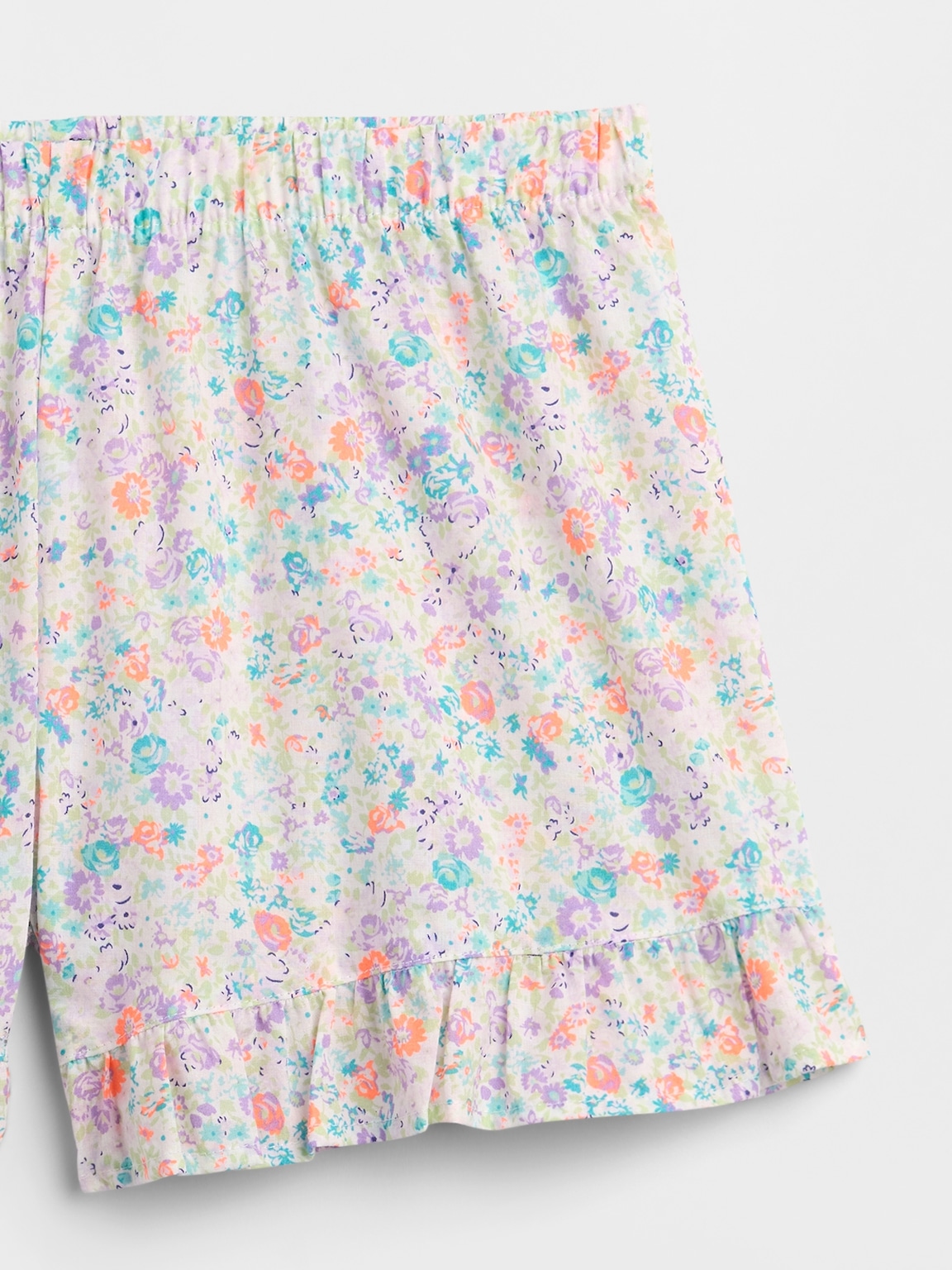 Ruffle Poplin PJ Shorts