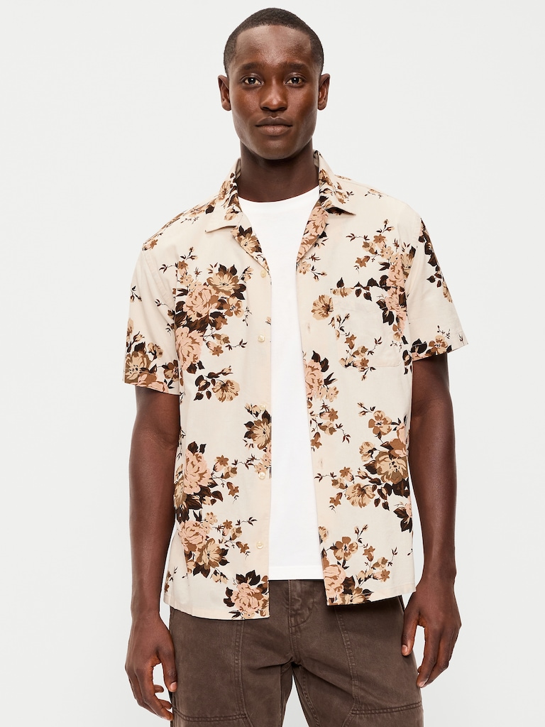 Short-Sleeve Camp Shirt