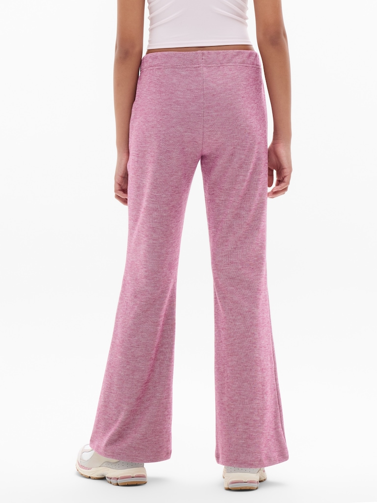 Athleta Girl Low Rise Cozy Rib Flare Jogger