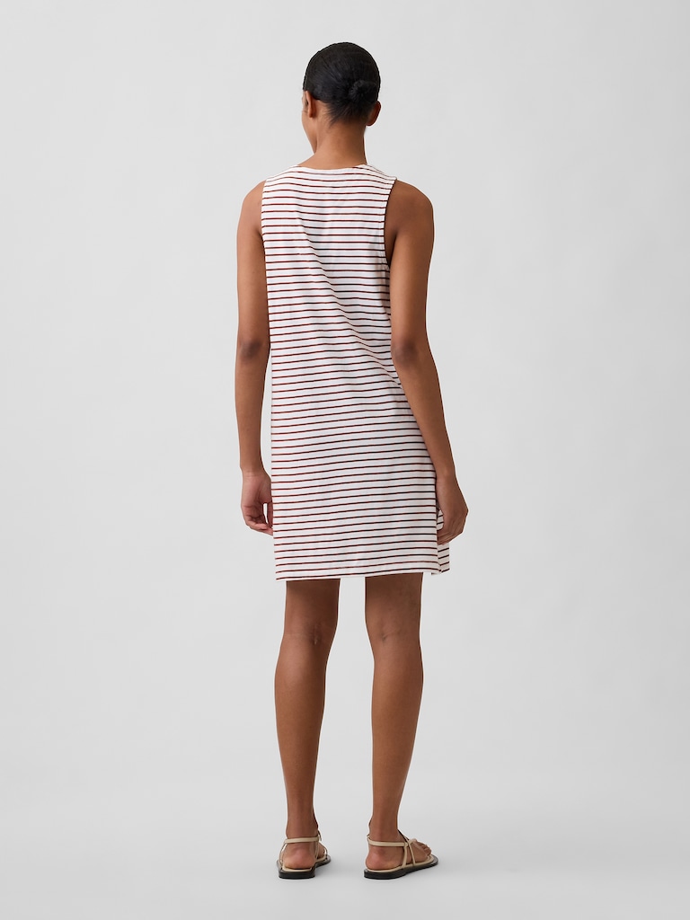 Stripe Mini Tank Dress