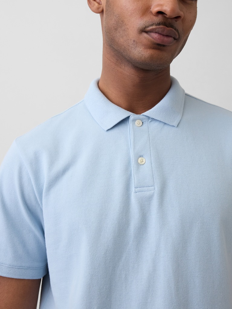 Pique Polo Shirt
