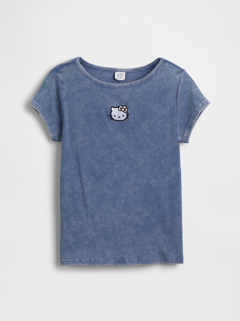 Kids Cap-Sleeve Fitted T-Shirt