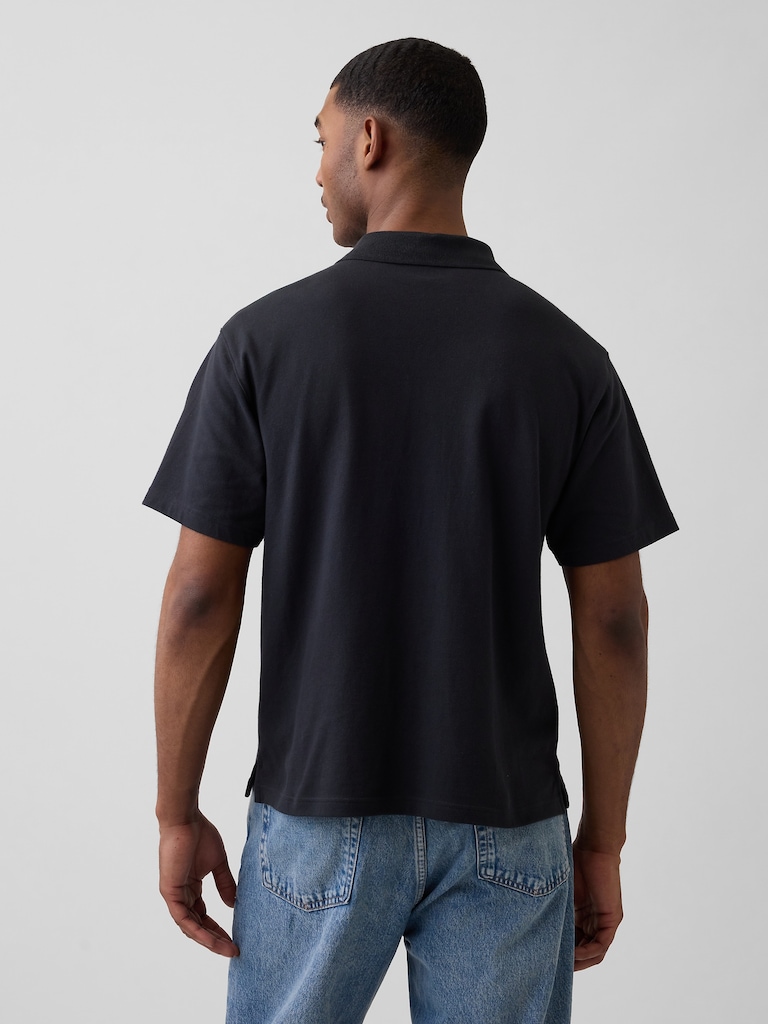 Relaxed Pique Polo