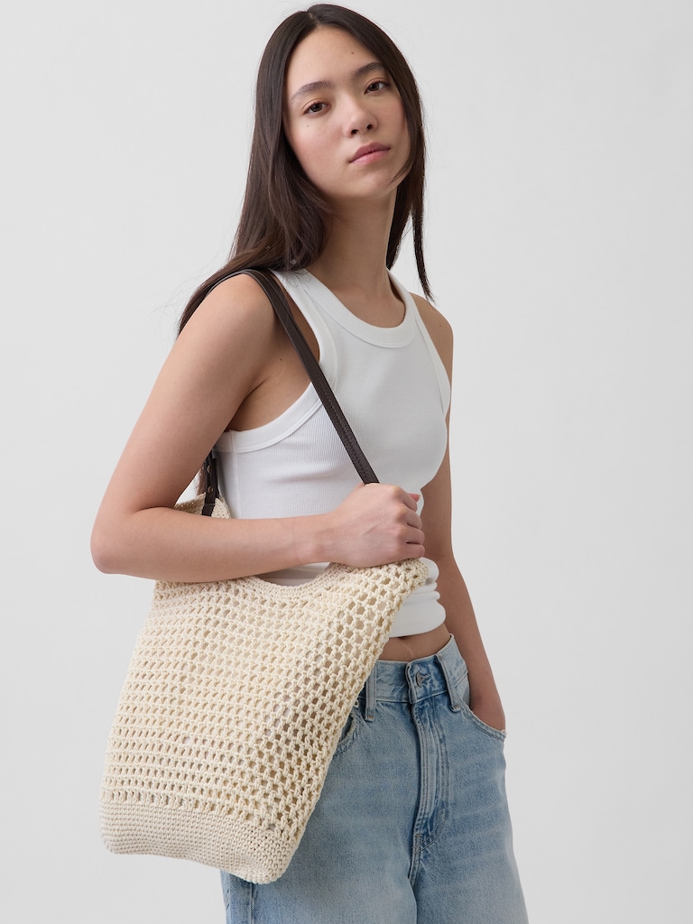 Crochet Tote Bag