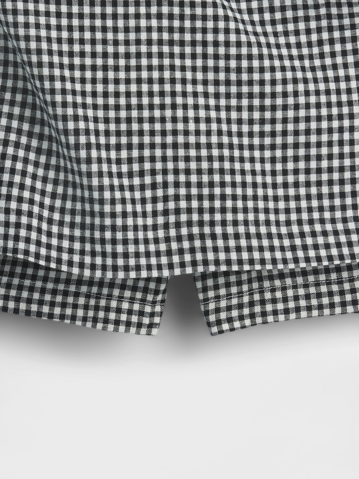 Linen-Blend Mini Skort