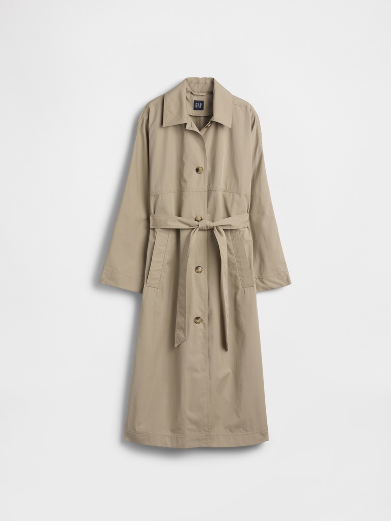 Oversized Mac Trench Coat