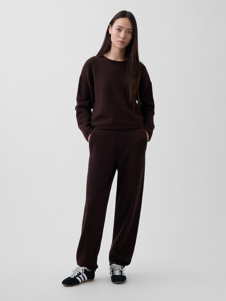 CashSoft Oversized Rollneck Sweater