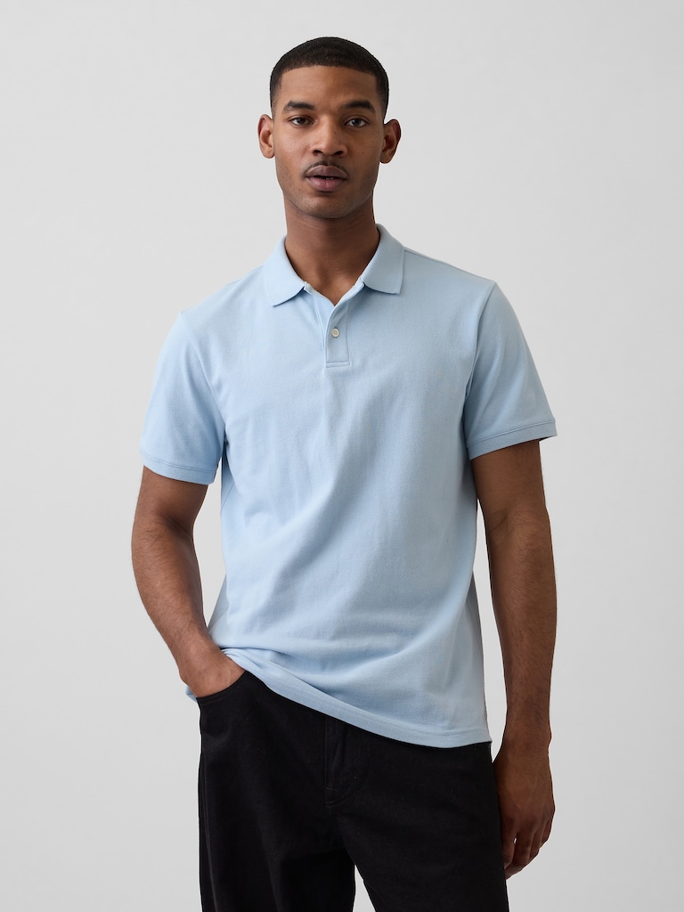 Pique Polo Shirt