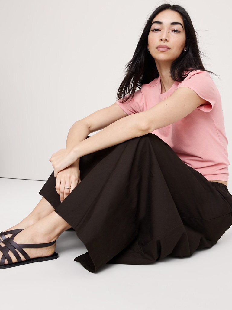 Vintage Cotton Crew-Neck T-Shirt