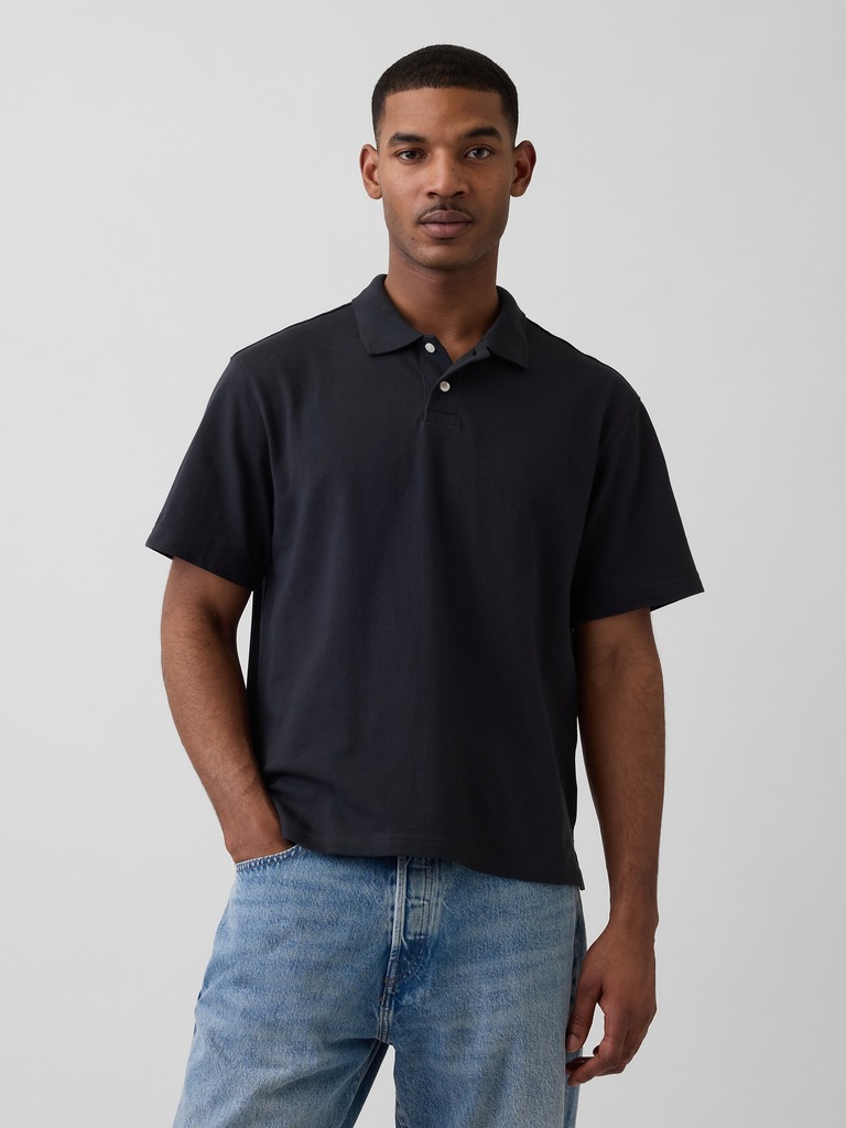 Relaxed Pique Polo