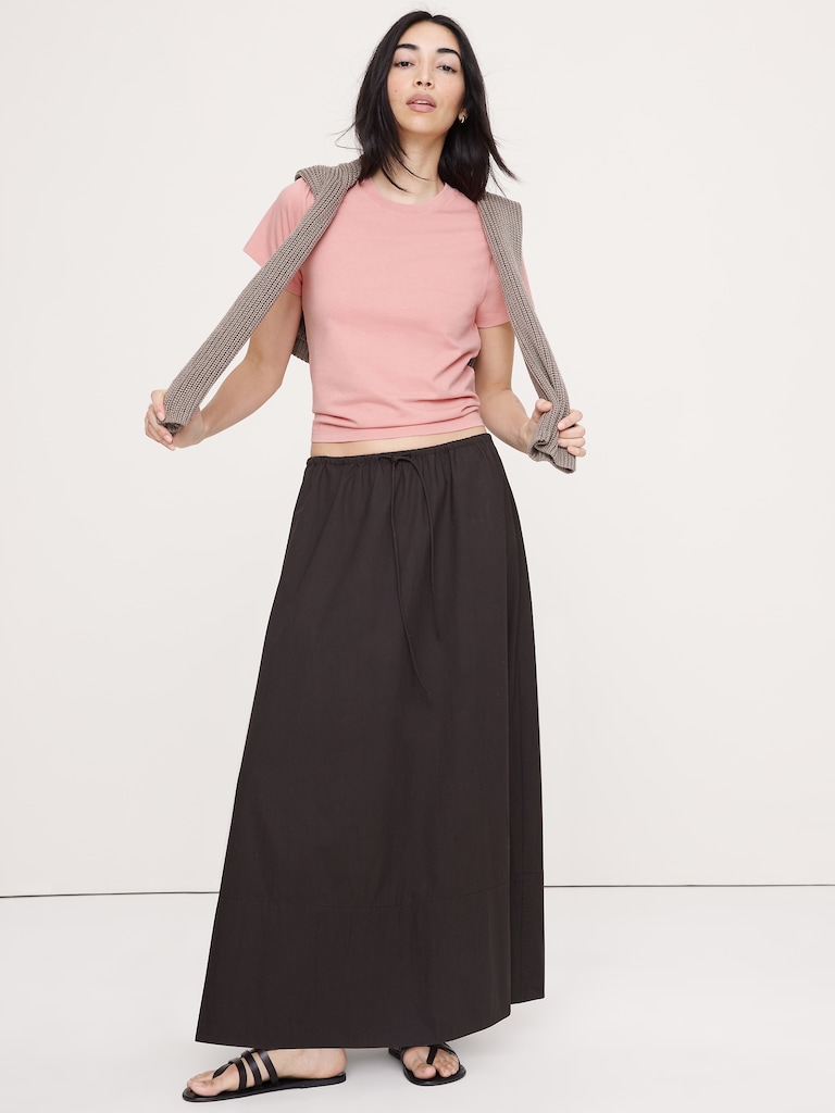 Vintage Cotton Crew-Neck T-Shirt