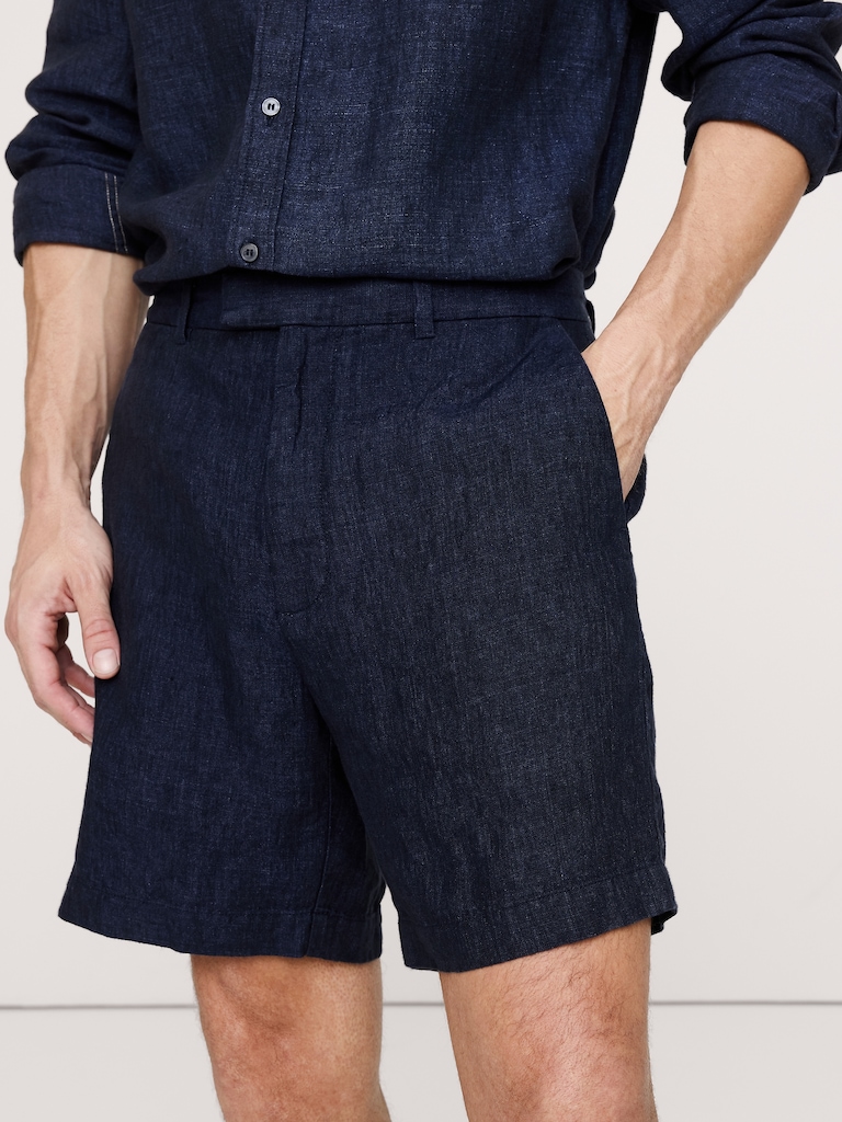 7" Linen Short