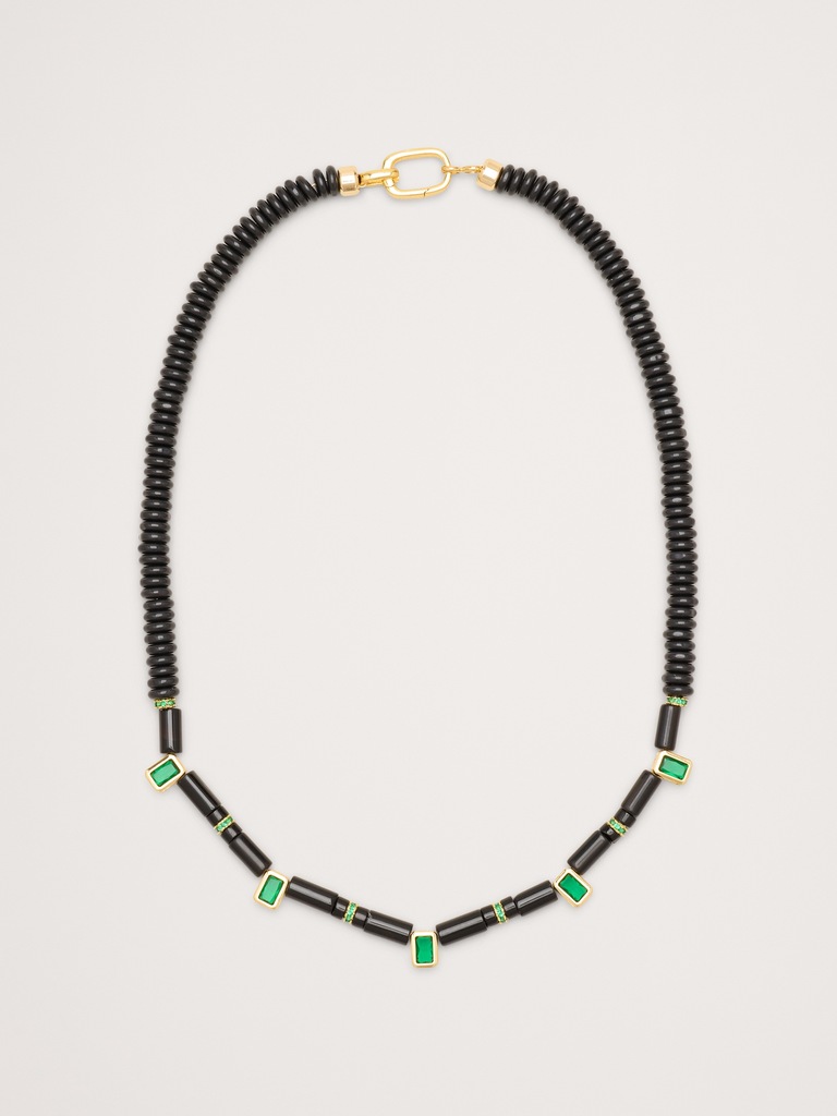 Noir Necklace by Martha Calvo