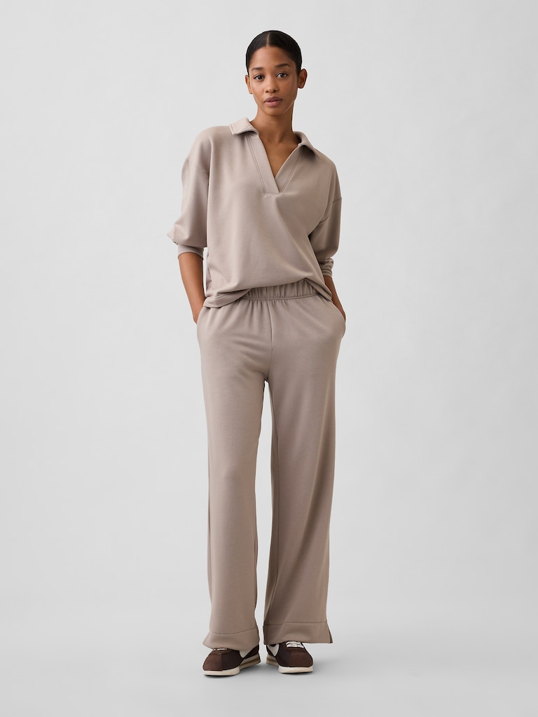 CloudLight Wide-Leg Sweatpants
