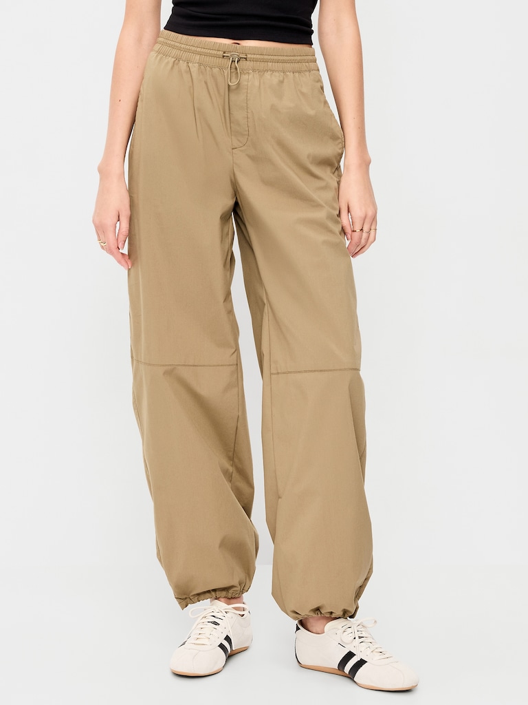 Lightweight Pull-On Parachute Pants